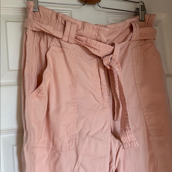 NWOT Anthropologie Elevenses Paperbag Waist Cargo Pants - Picture 7 of 16
